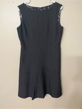 Jones New York Black Sleeveless Sheath Dress